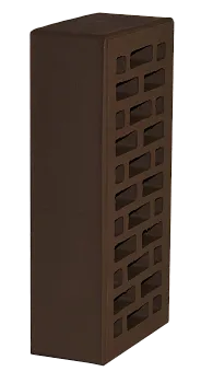 Кирпич лицевой одинарный (Шоколад)