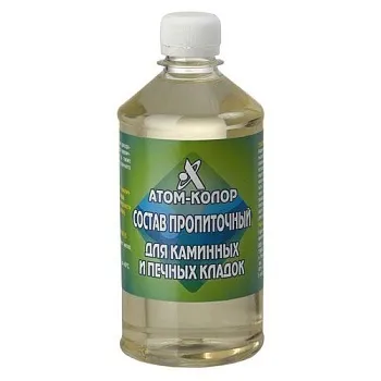 Пропитка для каминных и печных кладок Атом-Колор 1л (Пиноколор)