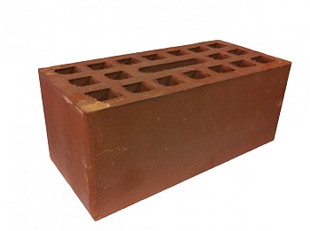 Кирпич облицовочный выс.103 мм. (Красный) (неотобранный)