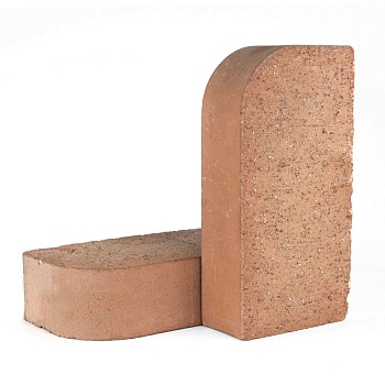 Кирпич полнотелый одинарный рядовой РАДИУС 2СОРТ без фаски К-1.0 (неотобранный)