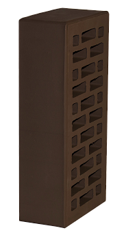 Кирпич лицевой одинарный (Шоколад)
