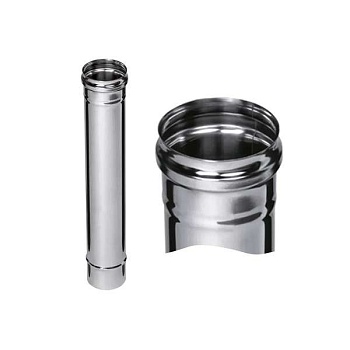 Труба МОНО Феррум 0,5м (430/0,8 мм) Ф115 (нерж.)